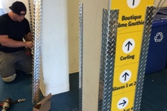 115 Coin-aluminium; Checker-plate-corner