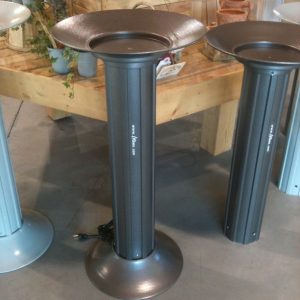 Bain d'oiseaux chauffant avec base I Kkwit 100% aluminium et disponible en 400 couleurs