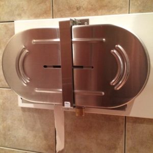Barrure en acier inoxidable