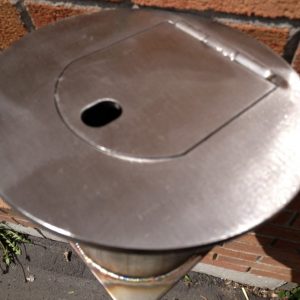 Base De Bollard Encastre